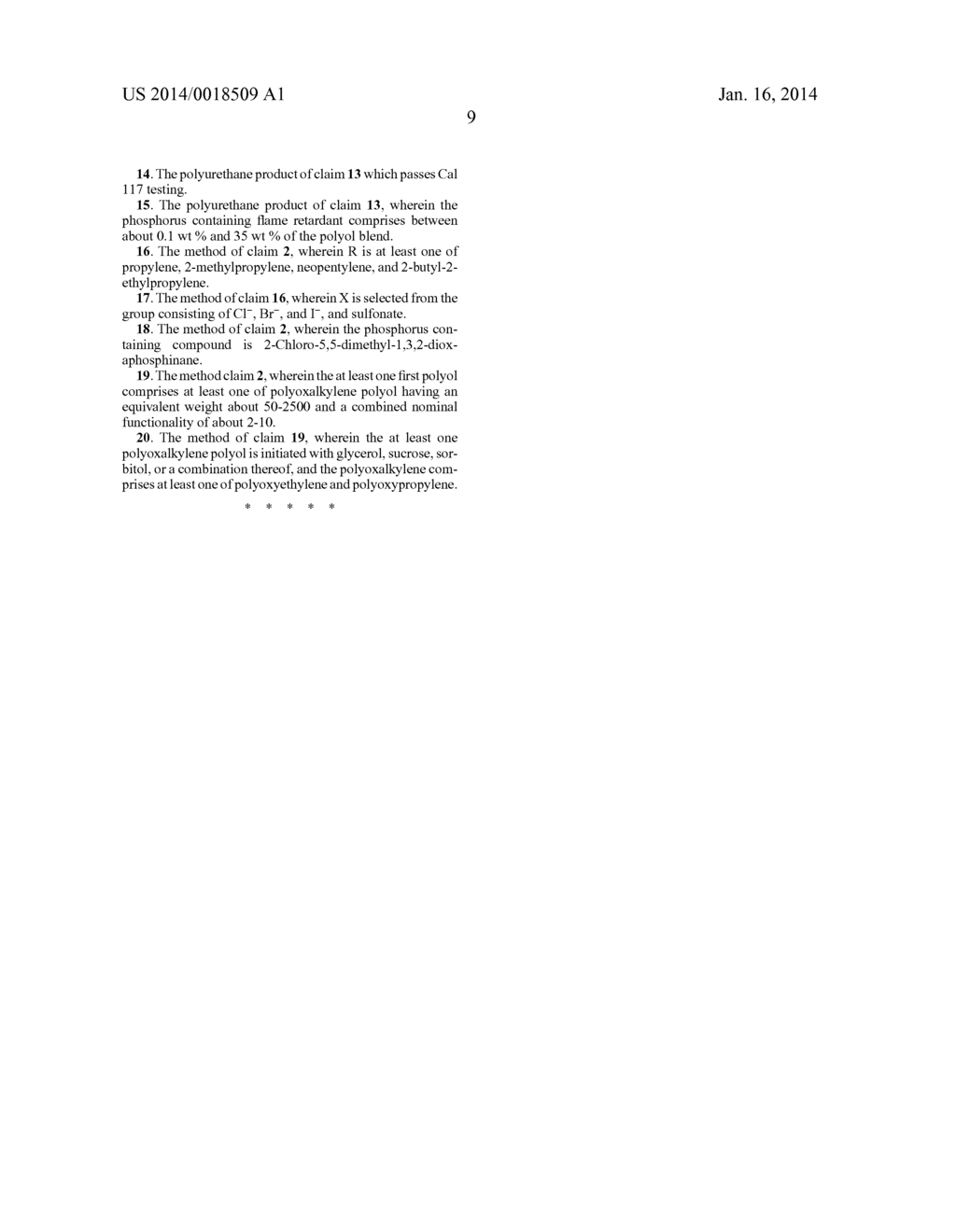 PHOSPHOROUS-CONTAINING FLAME RETARDANTS FOR POLYURETHANE FOAMS - diagram, schematic, and image 10