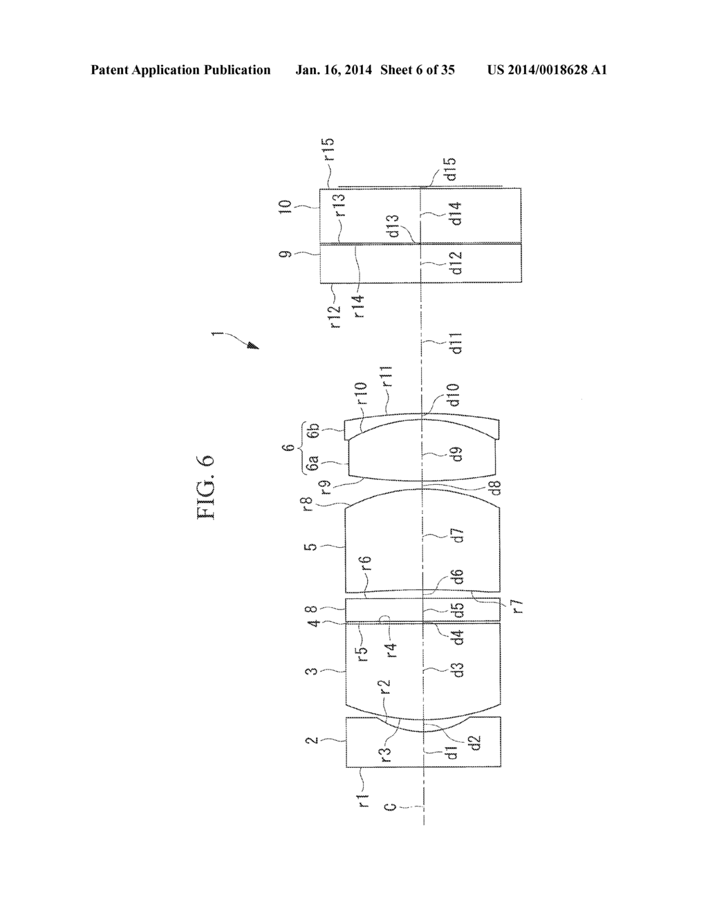 Objective Optical System for Endoscope - diagram, schematic, and image 07