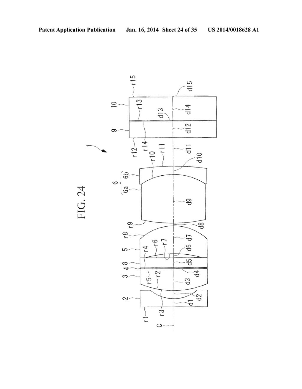 Objective Optical System for Endoscope - diagram, schematic, and image 25