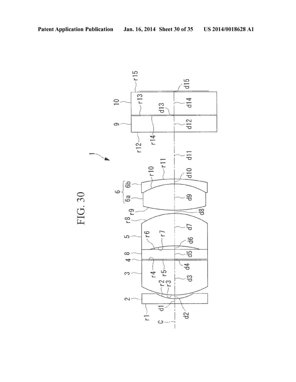 Objective Optical System for Endoscope - diagram, schematic, and image 31