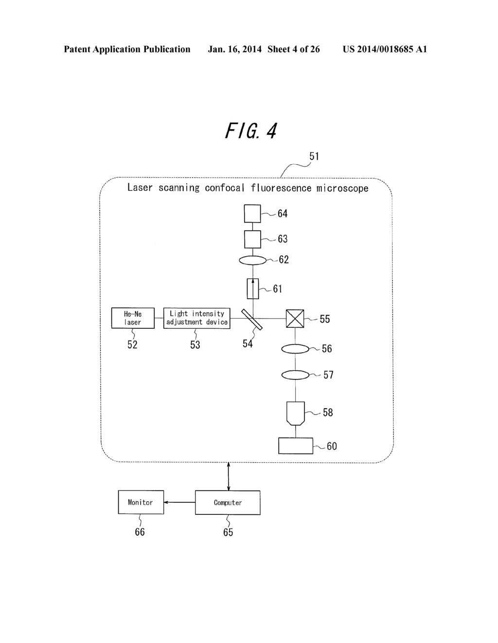 OPTICAL INSPECTION DEVICE, ELECTROMAGNETIC WAVE DETECTION METHOD,     ELECTROMAGNETIC WAVE DETECTION DEVICE, ORGANISM OBSERVATION METHOD,     MICROSCOPE, ENDOSCOPE, AND OPTICAL TOMOGRAPHIC IMAGE GENERATION DEVICE - diagram, schematic, and image 05