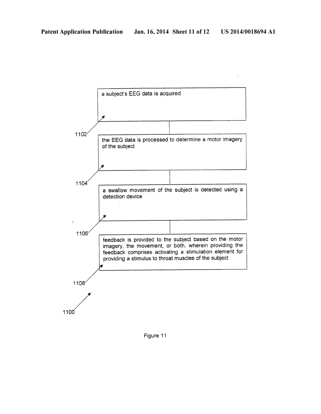 METHOD AND SYSTEM FOR MOTOR REHABILITATION - diagram, schematic, and image 12