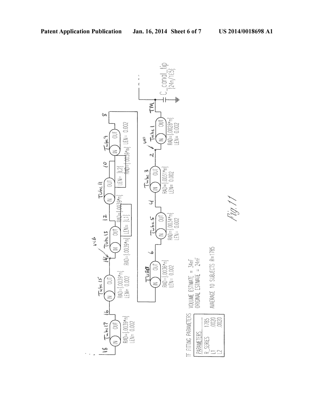 METHOD TO ESTIMATE THE SOUND PRESSURE LEVEL AT EARDRUM USING MEASUREMENTS     AWAY FROM THE EARDRUM - diagram, schematic, and image 07