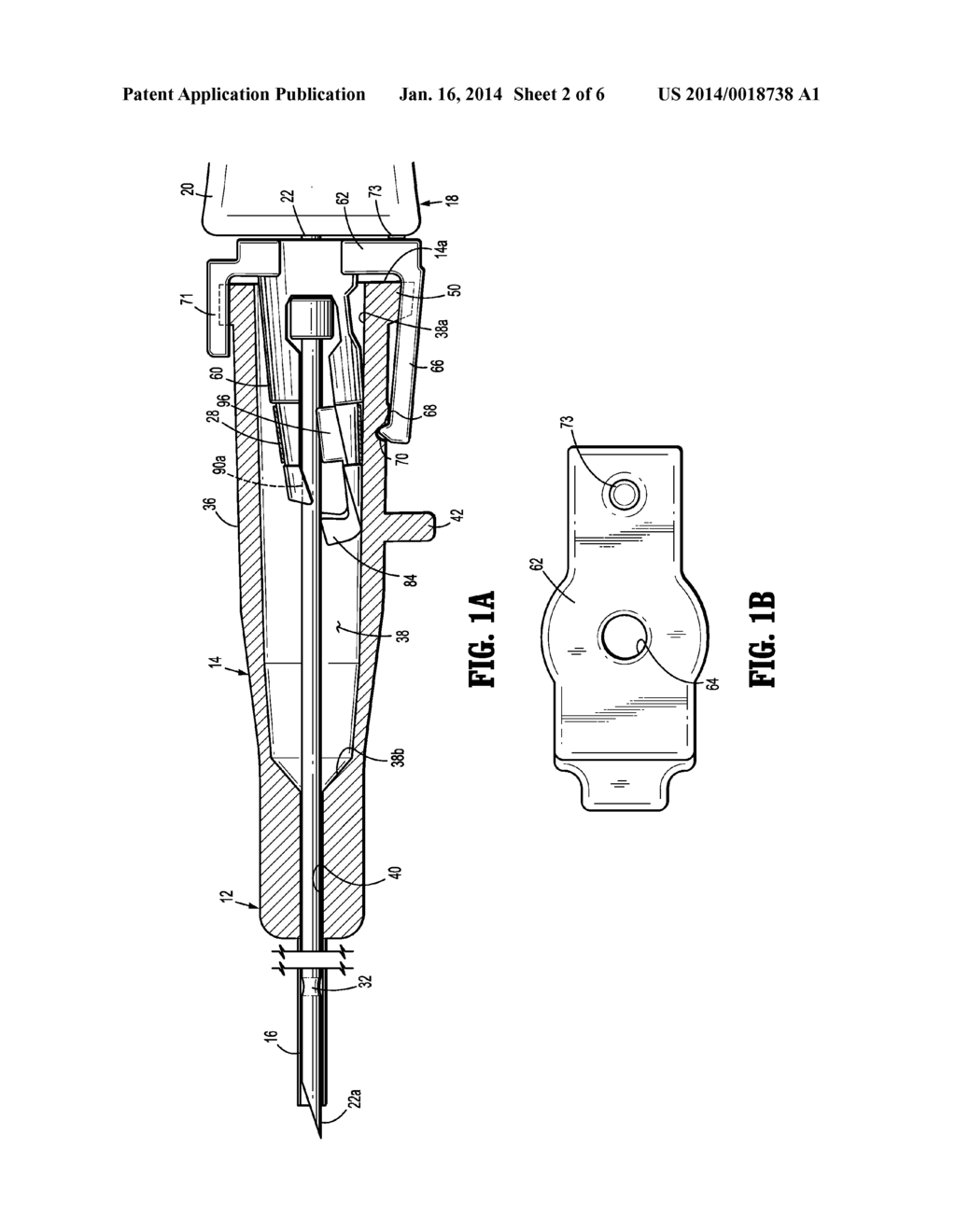 Safety IV Catheter Assemblies - diagram, schematic, and image 03