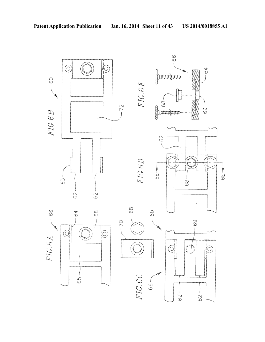 REVISABLE ANTERIOR CERVICAL PLATING SYSTEM - diagram, schematic, and image 12