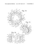 POLYAXIAL BONE ANCHOR WITH POP-ON SHANK, FRICTION FIT RETAINER, WINGED     INSERT AND LOW PROFILE EDGE LOCK diagram and image