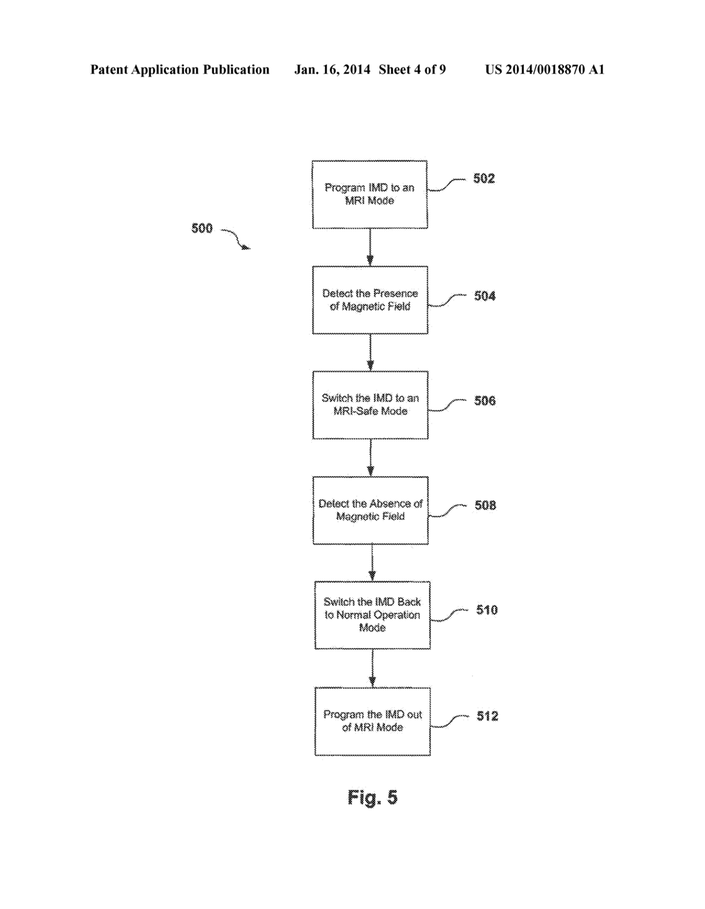 MRI OPERATION MODES FOR IMPLANTABLE MEDICAL DEVICES - diagram, schematic, and image 05