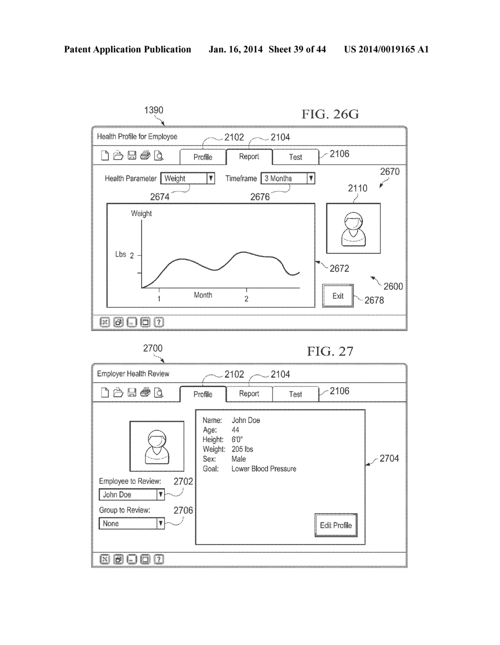 Computer Mouse System and Associated Computer Medium for Monitoring and     Improving Health and Productivity of Employees - diagram, schematic, and image 40