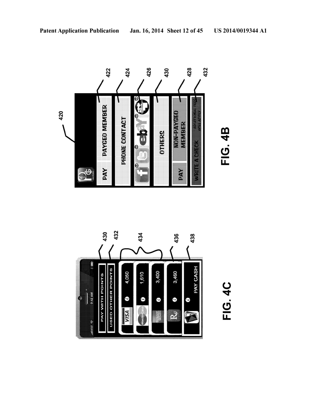 SYSTEM AND ASSOCIATED METHOD AND SERVICE FOR PROVIDING A PLATFORM THAT     ALLOWS FOR THE EXCHANGE OF CASH BETWEEN MEMBERS IN A MOBILE ENVIRONMENT - diagram, schematic, and image 13