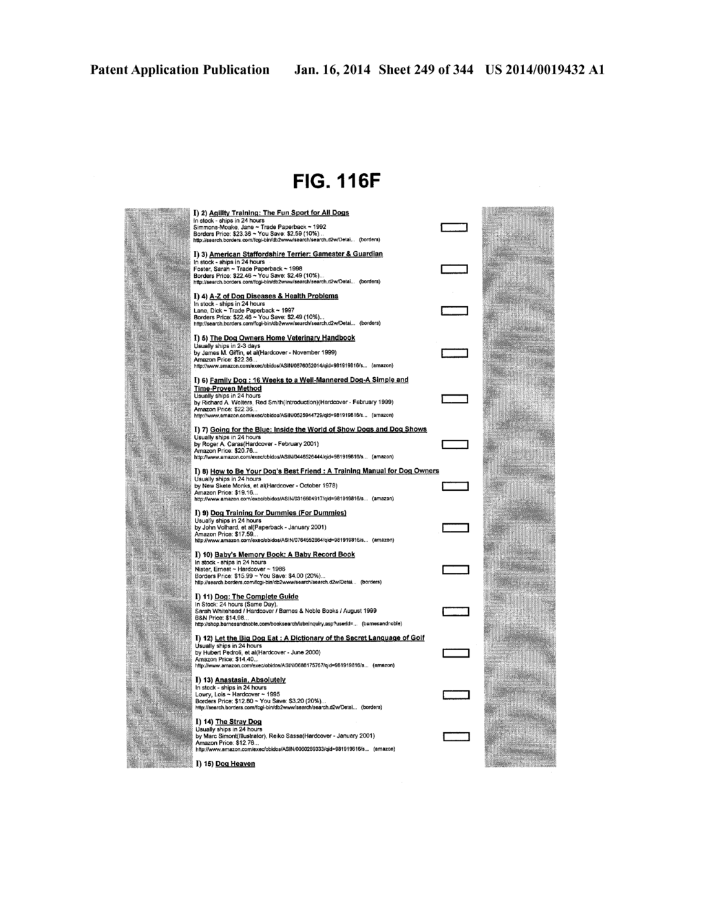 METASEARCH ENGINE FOR RETURNING PRICE DATA RELATED TO AT LEAST ONE STOCK     RETURNED IN SEARCH RESULTS AND AT LEAST ONE RELATED NEWS ITEM LINK USING     AT LEAST ONE QUERY ON MULTIPLE UNIQUE HOSTS - diagram, schematic, and image 250