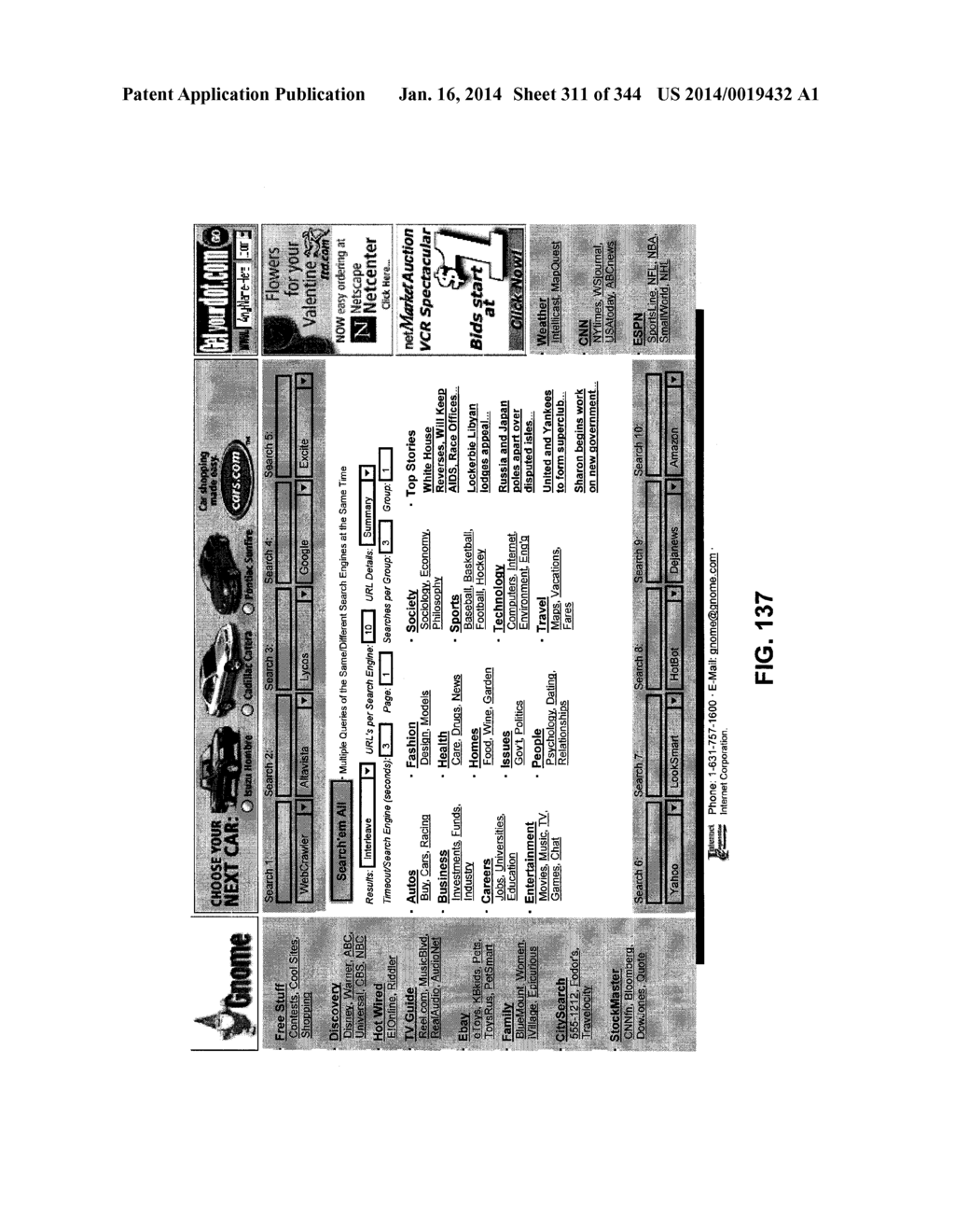 METASEARCH ENGINE FOR RETURNING PRICE DATA RELATED TO AT LEAST ONE STOCK     RETURNED IN SEARCH RESULTS AND AT LEAST ONE RELATED NEWS ITEM LINK USING     AT LEAST ONE QUERY ON MULTIPLE UNIQUE HOSTS - diagram, schematic, and image 312