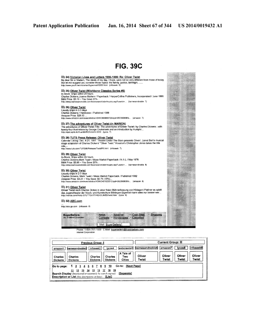 METASEARCH ENGINE FOR RETURNING PRICE DATA RELATED TO AT LEAST ONE STOCK     RETURNED IN SEARCH RESULTS AND AT LEAST ONE RELATED NEWS ITEM LINK USING     AT LEAST ONE QUERY ON MULTIPLE UNIQUE HOSTS - diagram, schematic, and image 68