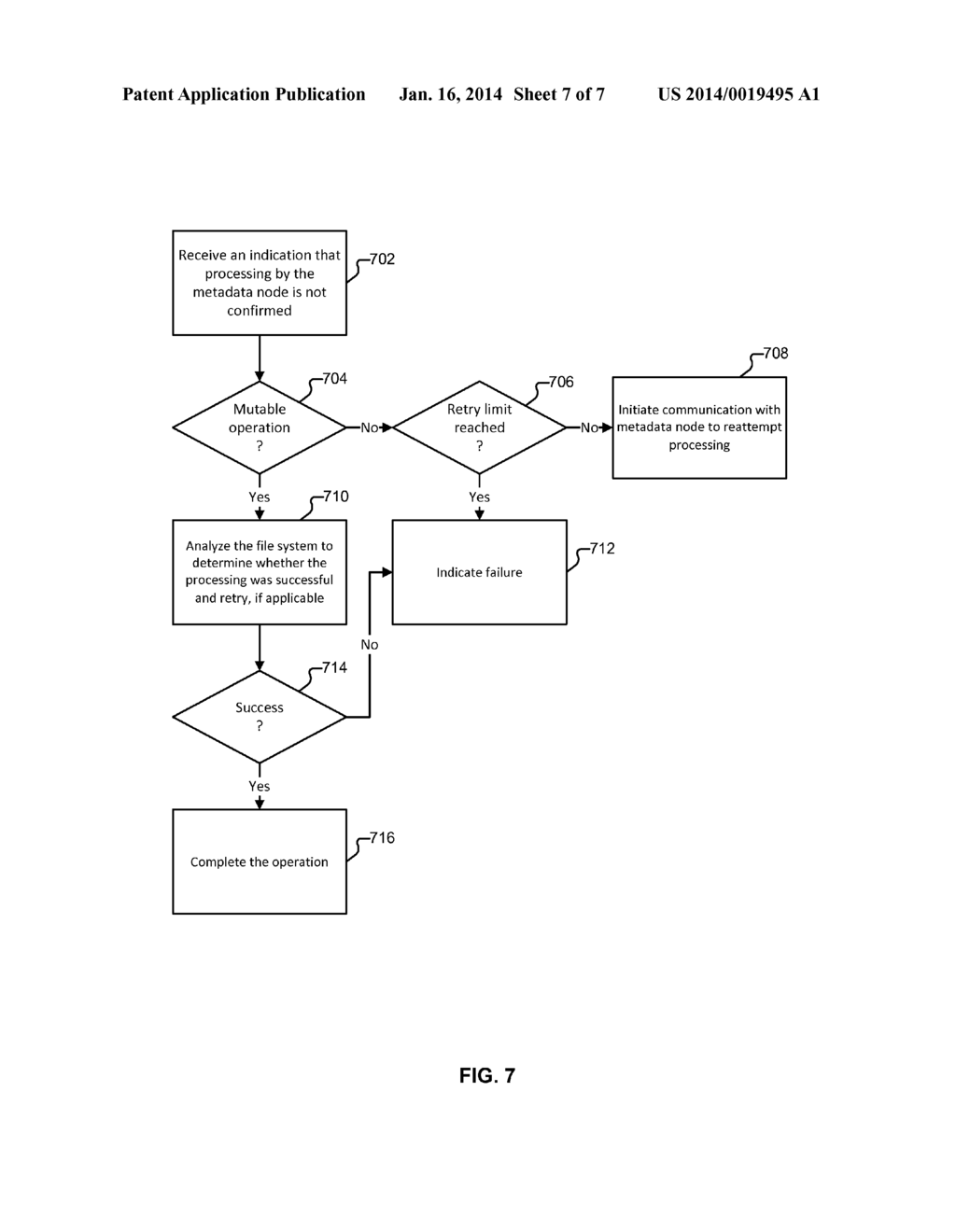 PROCESSING A FILE SYSTEM OPERATION IN A DISTRIBUTED FILE SYSTEM - diagram, schematic, and image 08