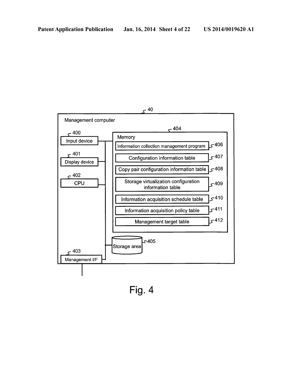 MANAGEMENT SYSTEM AND INFORMATION ACQUISITION METHOD - diagram, schematic, and image 05