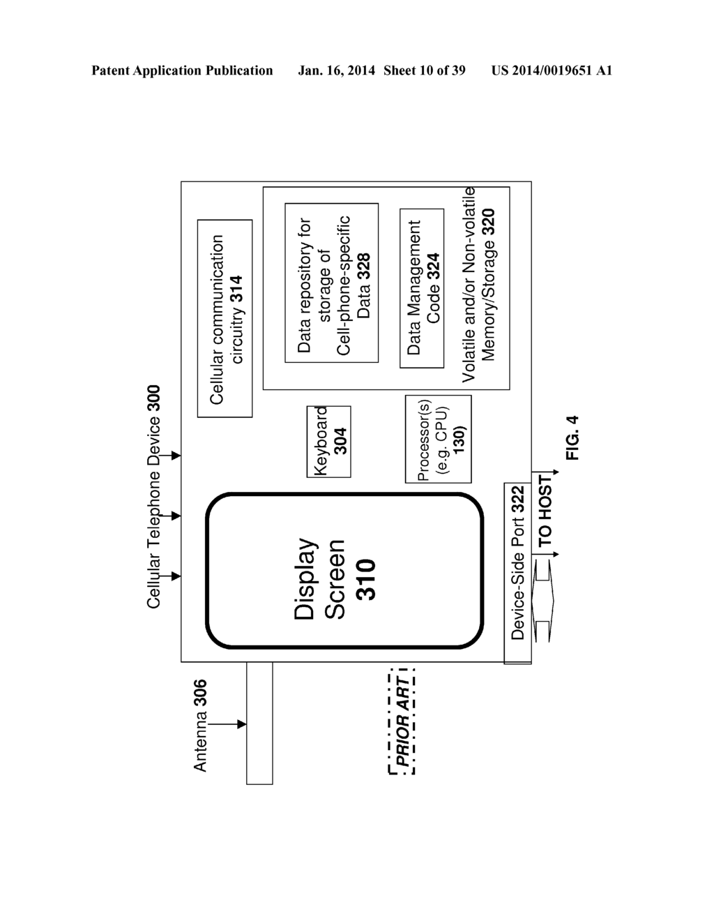 HOST DEVICE COUPLED TO A USB PERIPHERAL AND METHOD OF OPERATING THE SAME - diagram, schematic, and image 11