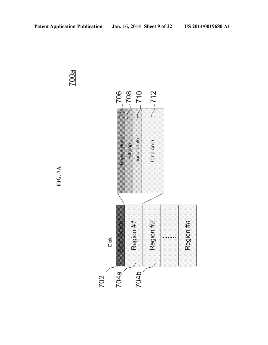 DATA STORAGE SYSTEM, METHOD OF WRITING TO STORAGE IN THE DATA STORAGE     SYSTEM, HARD DISK AND METHOD OF FORMING THE HARD DISK - diagram, schematic, and image 10