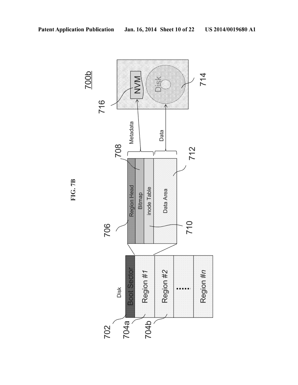 DATA STORAGE SYSTEM, METHOD OF WRITING TO STORAGE IN THE DATA STORAGE     SYSTEM, HARD DISK AND METHOD OF FORMING THE HARD DISK - diagram, schematic, and image 11