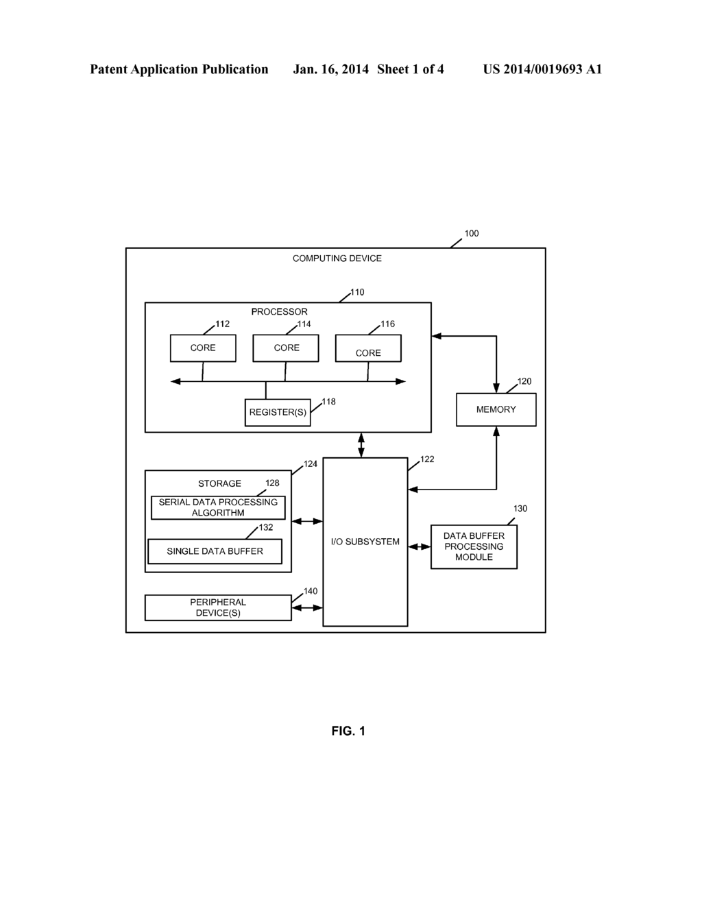 PARALLEL PROCESSING OF A SINGLE DATA BUFFER - diagram, schematic, and image 02