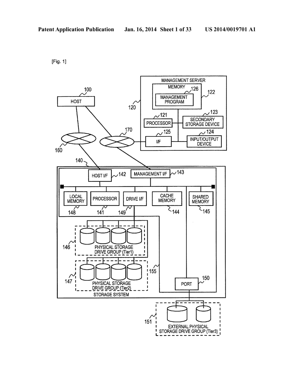 INFORMATION STORAGE SYSTEM AND METHOD OF CONTROLLING INFORMATION STORAGE     SYSTEM - diagram, schematic, and image 02