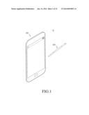 PORTABLE TERMINAL USING TOUCH PEN AND HANDWRITING INPUT METHOD USING THE     SAME diagram and image