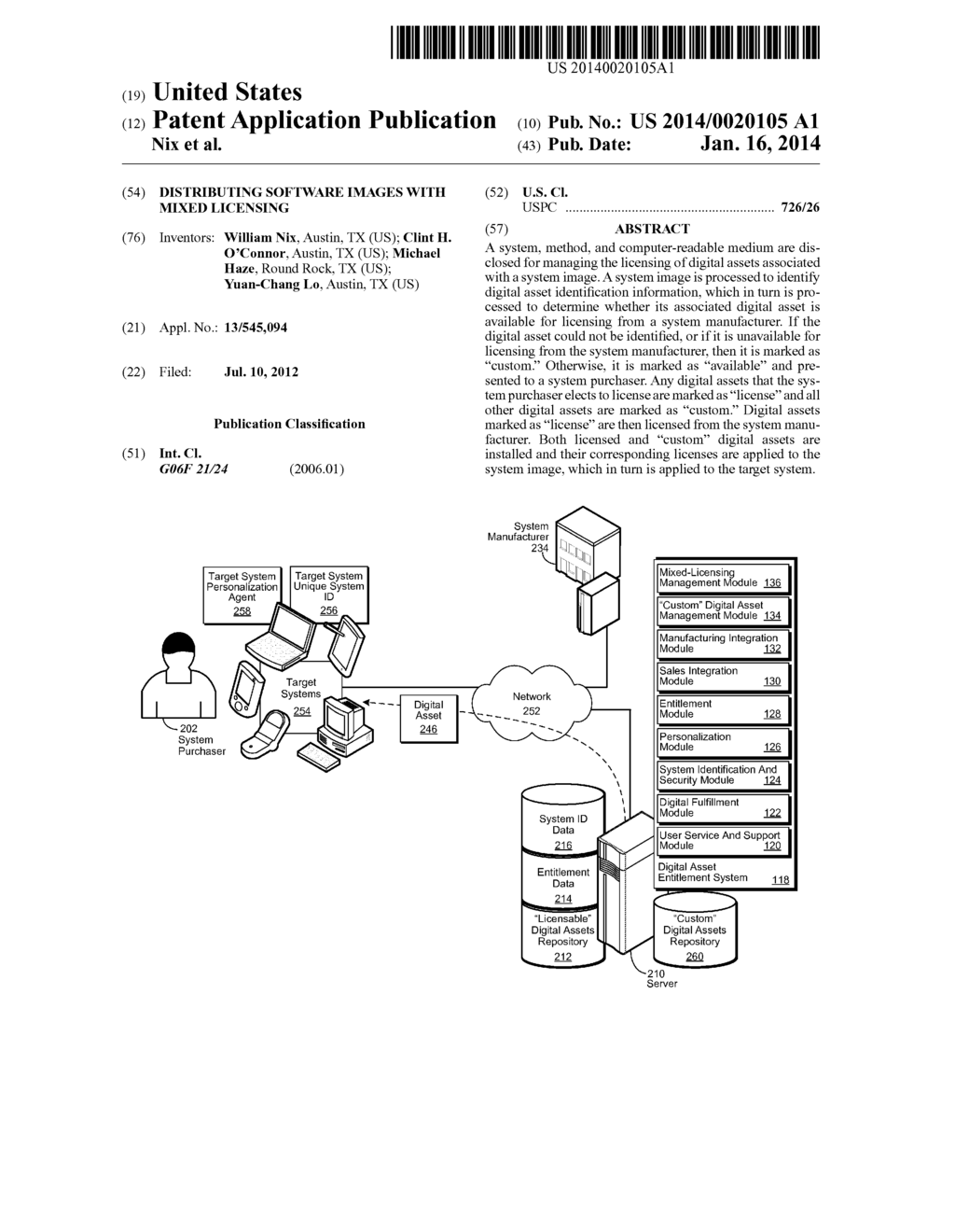 Distributing Software Images with Mixed Licensing - diagram, schematic, and image 01