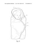 INFANT AND PREEMIE SWADDLING WRAPS diagram and image