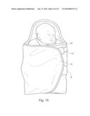 INFANT AND PREEMIE SWADDLING WRAPS diagram and image