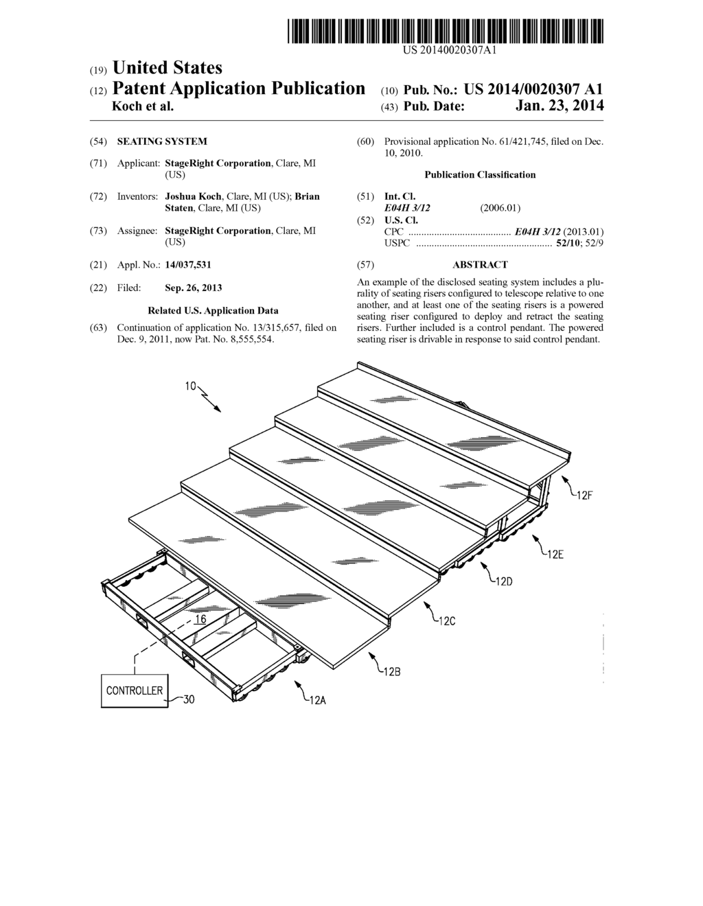 SEATING SYSTEM - diagram, schematic, and image 01