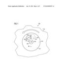 COMBUSTION CHAMBER WITH A WALL SECTION AND A BRIM ELEMENT diagram and image