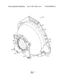 METHOD, SYSTEM AND APPARATUS TO PROVIDE FOR UNIVERSAL BELLHOUSING BETWEEN     ENGINE AND TRANSMISSION OF VEHICLE diagram and image