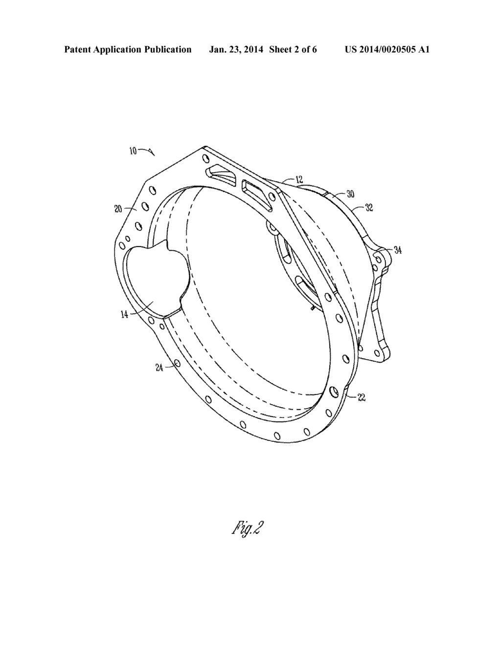 METHOD, SYSTEM AND APPARATUS TO PROVIDE FOR UNIVERSAL BELLHOUSING BETWEEN     ENGINE AND TRANSMISSION OF VEHICLE - diagram, schematic, and image 03