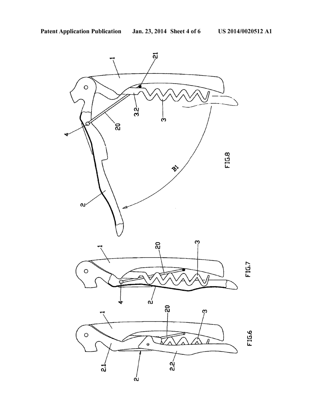 SOMMELIER'S CORKSCREW - diagram, schematic, and image 05