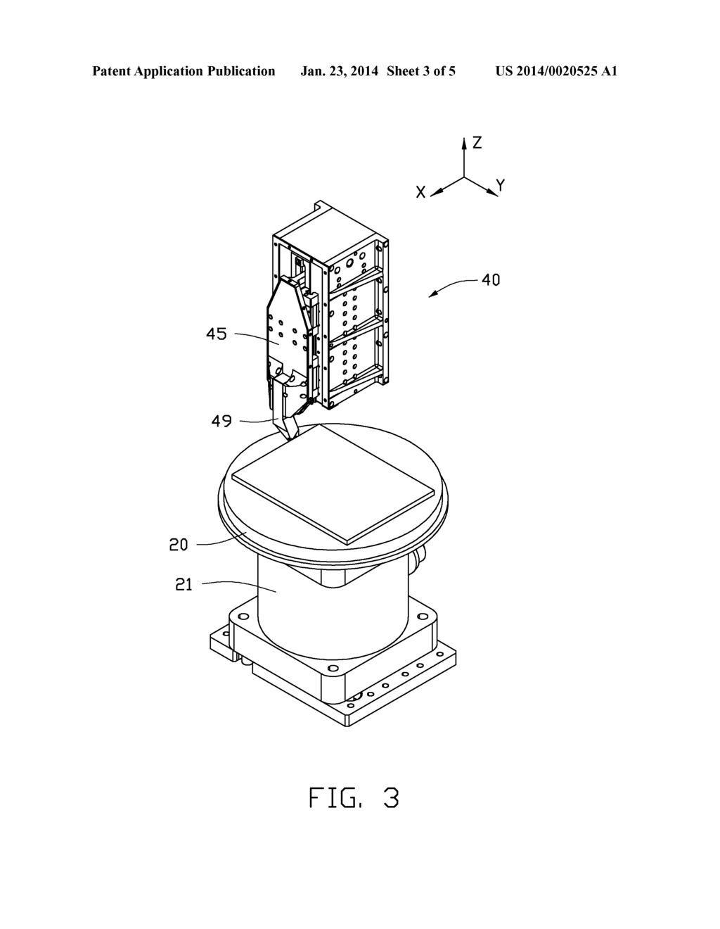 FEEDING DEVICE AND MACHINE TOOL USING THE SAME - diagram, schematic, and image 04