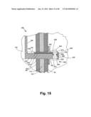 Segmented stackable filter assembly for filtering a gas and method of     manufacturing same diagram and image