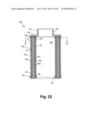 Segmented stackable filter assembly for filtering a gas and method of     manufacturing same diagram and image