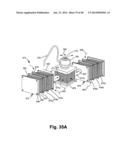 Segmented stackable filter assembly for filtering a gas and method of     manufacturing same diagram and image