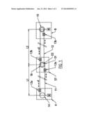 AERIAL TRANSPORT INSTALLATION WITH BACK-AND-FORTH MOVEMENT AND MULTIPLE     SECTIONS diagram and image