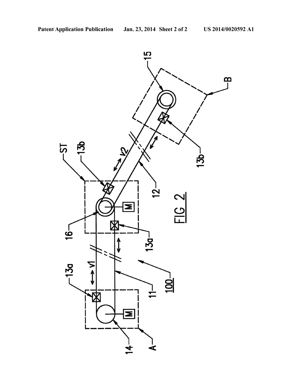 AERIAL TRANSPORT INSTALLATION WITH BACK-AND-FORTH MOVEMENT AND MULTIPLE     SECTIONS - diagram, schematic, and image 03