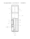 Electronic Cigarette Case and Electronic Cigarette Device diagram and image