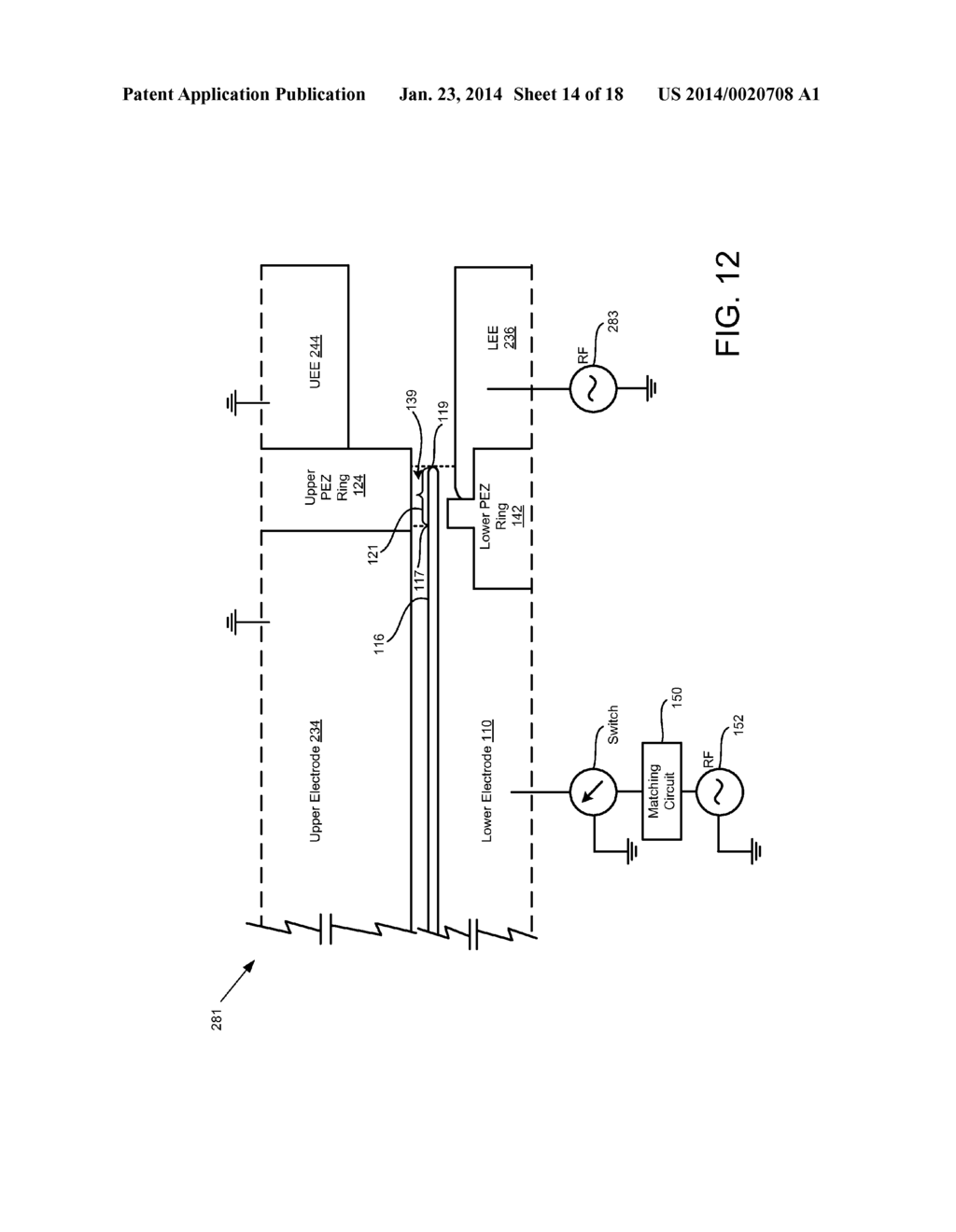 EDGE EXCLUSION CONTROL WITH ADJUSTABLE PLASMA EXCLUSION ZONE RING - diagram, schematic, and image 15