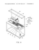 MACHINE FOR CUTTING OBJECT AND STICKING FILM diagram and image