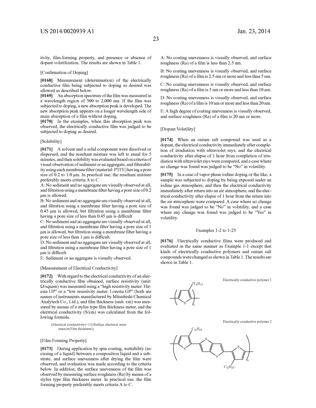 ELECTRICALLY CONDUCTIVE COMPOSITION, ELECTRICALLY CONDUCTIVE FILM USING     THE COMPOSITION AND A METHOD OF PRODUCING THE SAME - diagram, schematic, and image 24