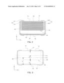 LAMINATED CHIP ELECTRONIC COMPONENT, BOARD FOR MOUNTING THE SAME, AND     PACKING UNIT THEREOF diagram and image