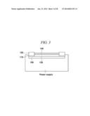 FLEXIBLE TRANSPARENT HEATING ELEMENT USING GRAPHENE AND METHOD FOR     MANUFACTURING THE SAME diagram and image