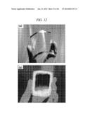 FLEXIBLE TRANSPARENT HEATING ELEMENT USING GRAPHENE AND METHOD FOR     MANUFACTURING THE SAME diagram and image