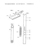 Flexible mailbox support with detachable swing arm and replacable outer     sleeve diagram and image