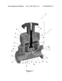 TEMPERATURE COMPENSATING FLANGED JOINT FOR A TEFLON DIAPHRAGM VALVE diagram and image