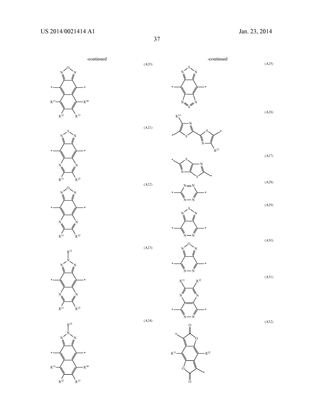 Pyrrolo[3,2-b]pyrrole-2,5-diones and their Use as Organic Semiconductors - diagram, schematic, and image 38