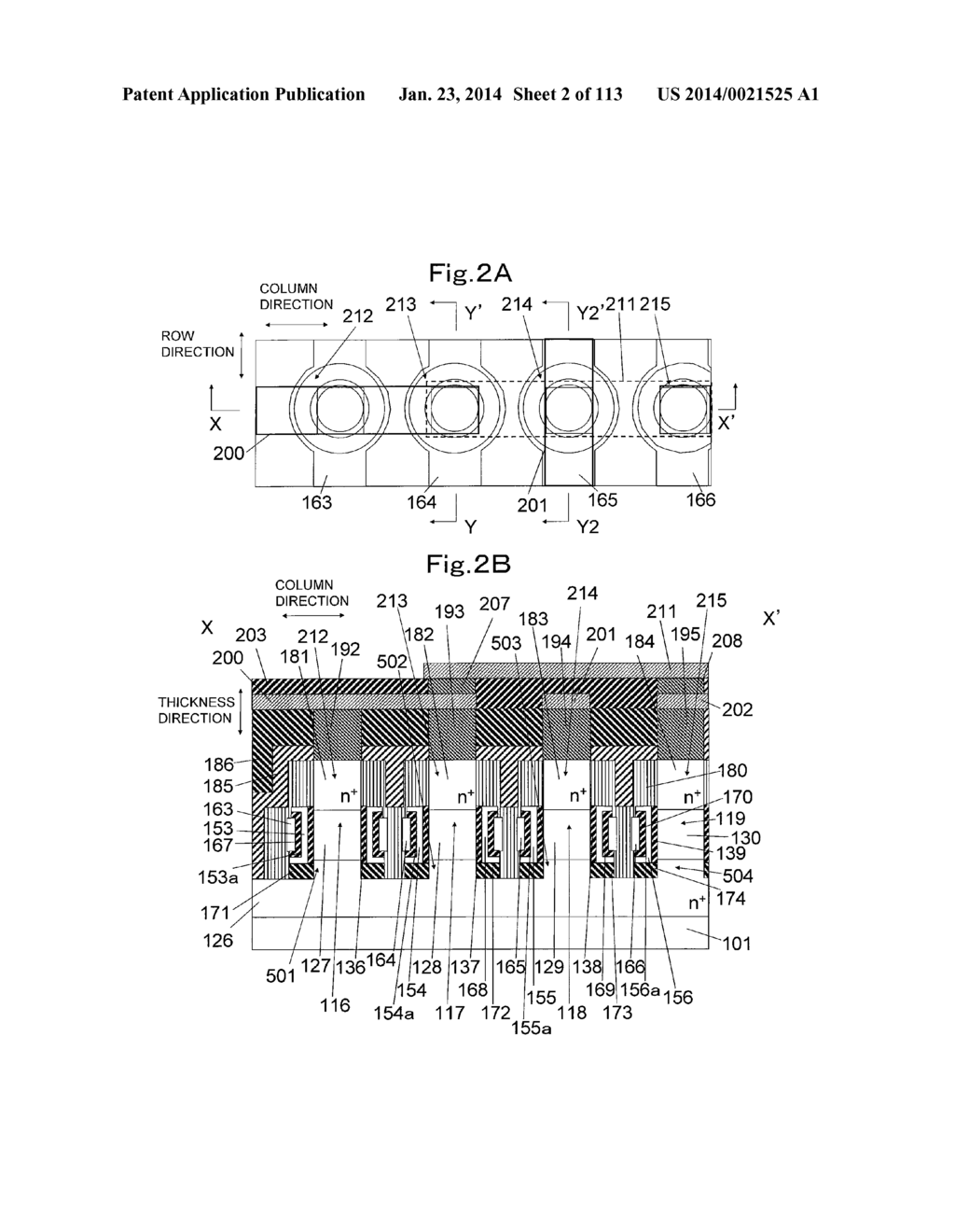 NONVOLATILE SEMICONDUCTOR MEMORY TRANSISTOR, NONVOLATILE SEMICONDUCTOR     MEMORY, AND METHOD FOR MANUFACTURING NONVOLATILE SEMICONDUCTOR MEMORY - diagram, schematic, and image 03