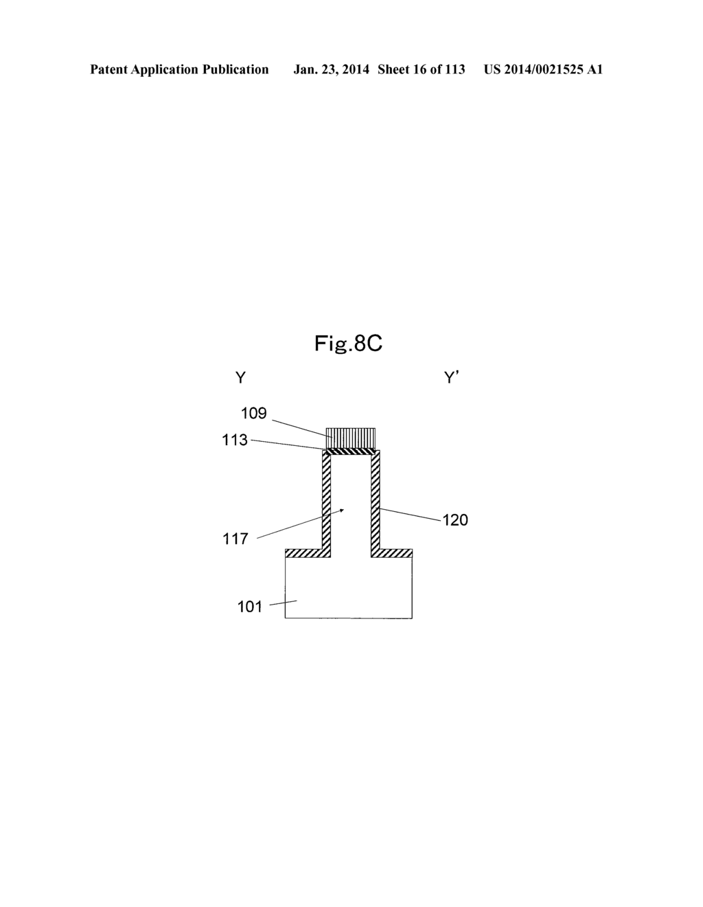 NONVOLATILE SEMICONDUCTOR MEMORY TRANSISTOR, NONVOLATILE SEMICONDUCTOR     MEMORY, AND METHOD FOR MANUFACTURING NONVOLATILE SEMICONDUCTOR MEMORY - diagram, schematic, and image 17